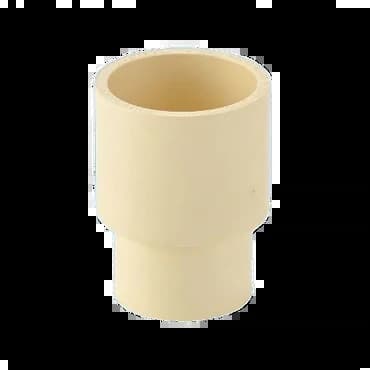 CPVC Reducer Coupler | Size: 1" X 3/4" (25mm x 20mm) | Type: Reducing Coupler | Material: CPVC | For hot and cold water plumbing | Max operating temperature: 82°C | Max pressure: 8.79 bar