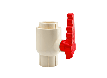 CPVC Ball Valve | Size: 3/4"(20mm) | Material: CPVC | For hot and cold water plumbing | Max operating temperature: 82°C | Max pressure: 8.79 bar