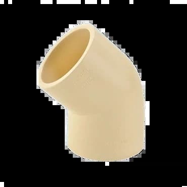 CPVC Shoe | Size: 3/4"(20mm) | Type: Elbow 45 Degree | Material: CPVC | For hot and cold water plumbing | Max operating temperature: 82°C | Max pressure: 8.79 bar