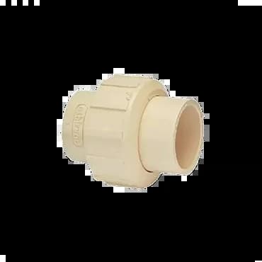 CPVC Union | Size: 3/4"(20mm) | Type: Union | Material: CPVC | For hot and cold water plumbing | Max operating temperature: 82°C | Max pressure: 8.79 bar