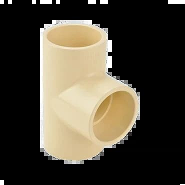 CPVC Tee | Size: 3/4"(20mm) | Material: CPVC | For hot and cold water plumbing | Max operating temperature: 82°C | Max pressure: 8.79 bar