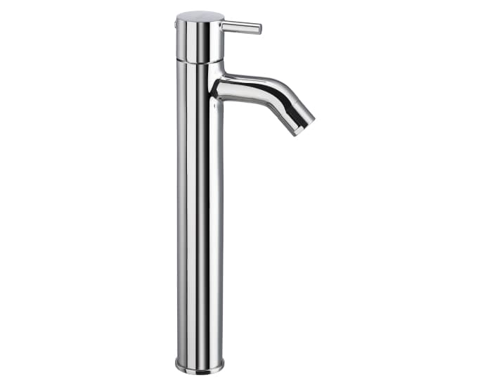 Fountain Pillar Cock Tall (Cold Water Only) with 315 mm (12.5") Long Extended Body and Aerator | Chrome Finish