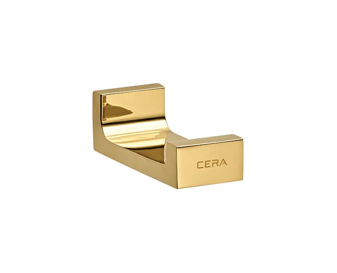 Saber Robe Hook | French Gold Finish