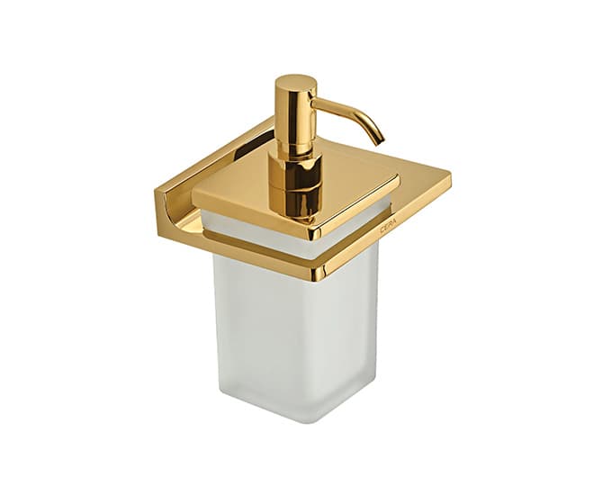 Saber Liquid Soap Dispenser (Glass) | Chrome Finish