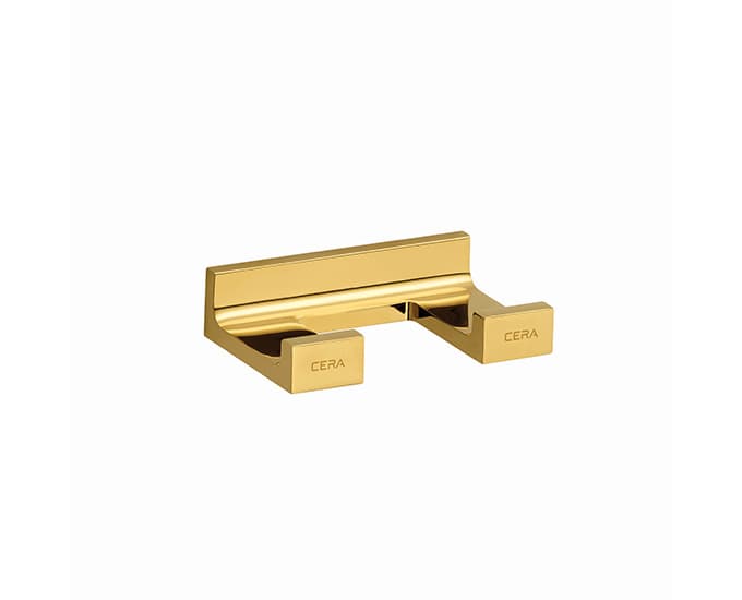 Saber Double Robe Hook | Chrome Finish