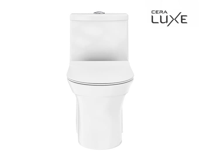 Celebrate 3D One piece Toilet | with duroplast slim soft close seat cover | S Trap 300 mm | Size : 660 x 360 x 730 mm