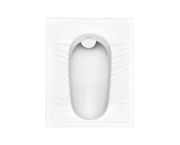 Cov Orissa Pan Squatting Pan (OR) | Finish: Snow White | Size: 510 x 400 mm