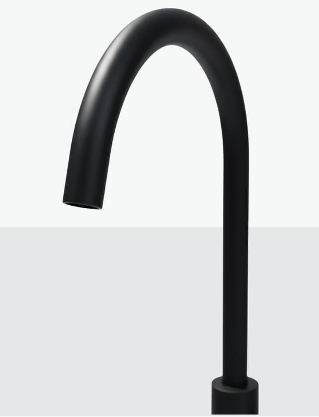 Designer Basin Mixer Floor Mounting (Hot & Cold Water) | Size: 750x335x95mm | Finish: Black