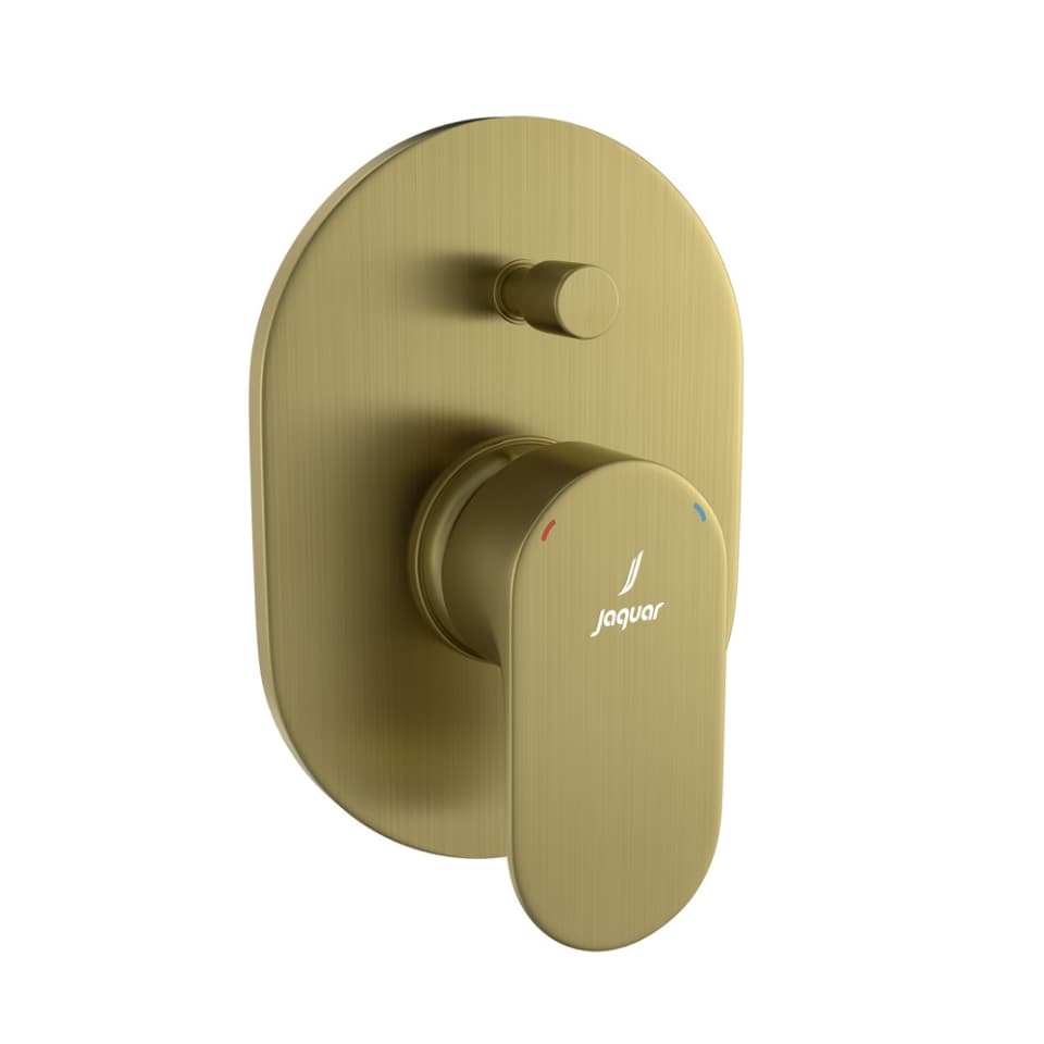 Opal Prime Single Lever Exposed Parts Kit of Diverter | Compatible with ALD-065 Concealed Body (sold separately) | Chrome Finish | Material: Brass