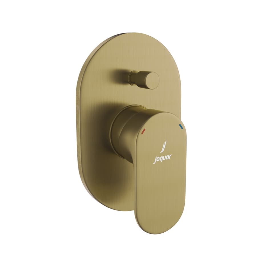Opal Prime Single Lever Exposed Parts Kit of Hi-Flow Diverter | Compatible with ALD-079 Concealed Body (sold separately) | Chrome Finish | Material: Brass
