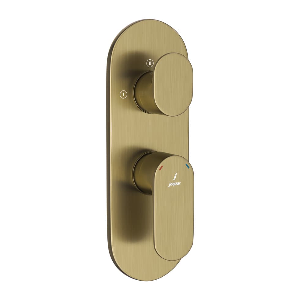 Opal Prime Single Lever Exposed Parts Kit of Concealed Shower Mixer | Compatible with ALD-783 Concealed Body (sold separately) | Chrome Finish | Material: Brass
