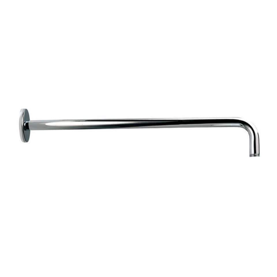 Shower Arm 20 mm dia. & 450 mm Long Round Shape with 90° Bend for Wall Mounted Showers with Flange | Chrome Finish