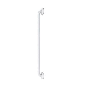 Grab Bar Vertical Swing 680 mm | White Finish | Chrome Finish | Material: Stainless Steel