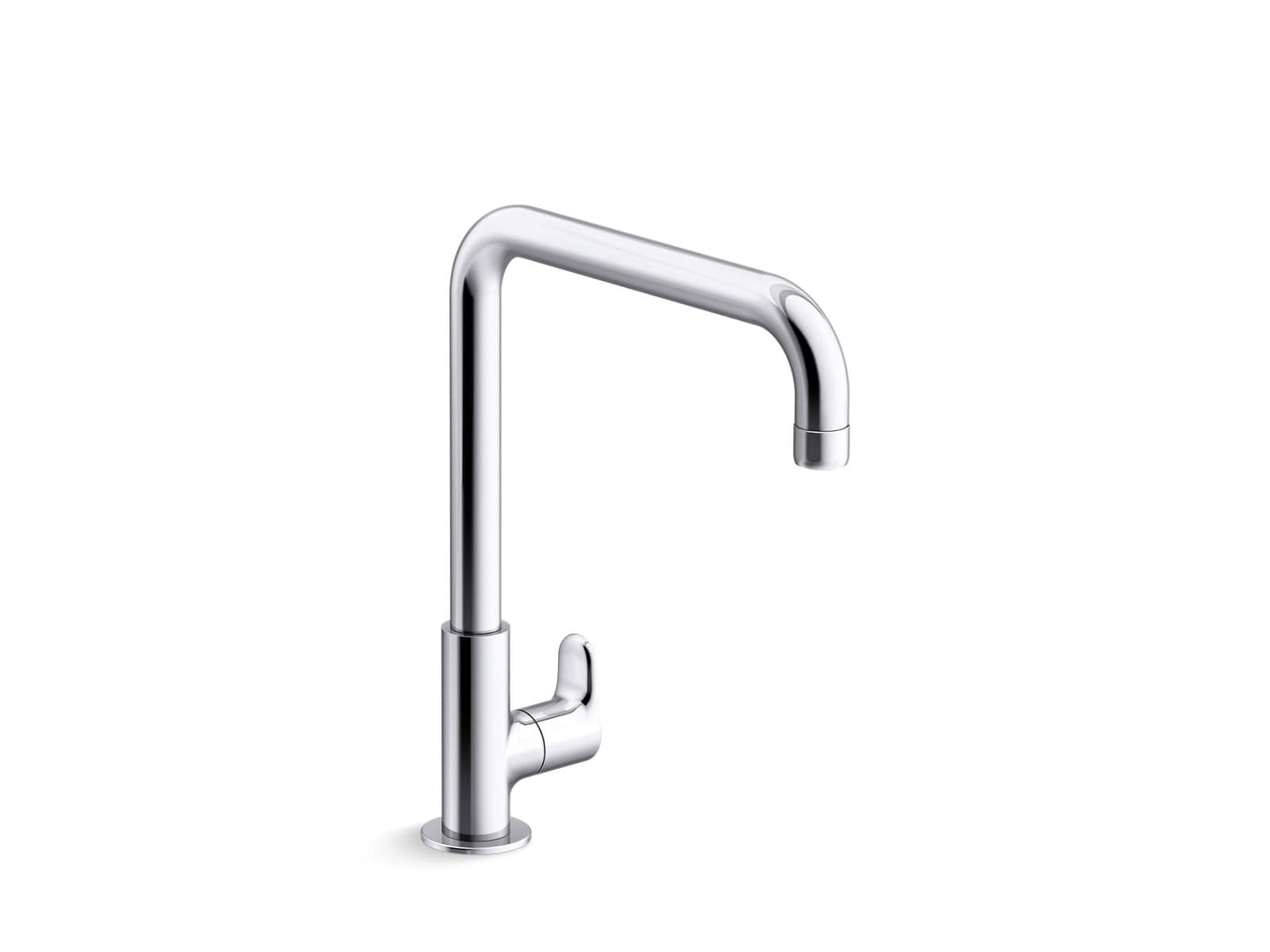 Aleo+ Sink Cock (Cold Water Only) (Table Mounted) | Chrome Finish | With 225 mm Long Swivel Spout | For Kitchen use