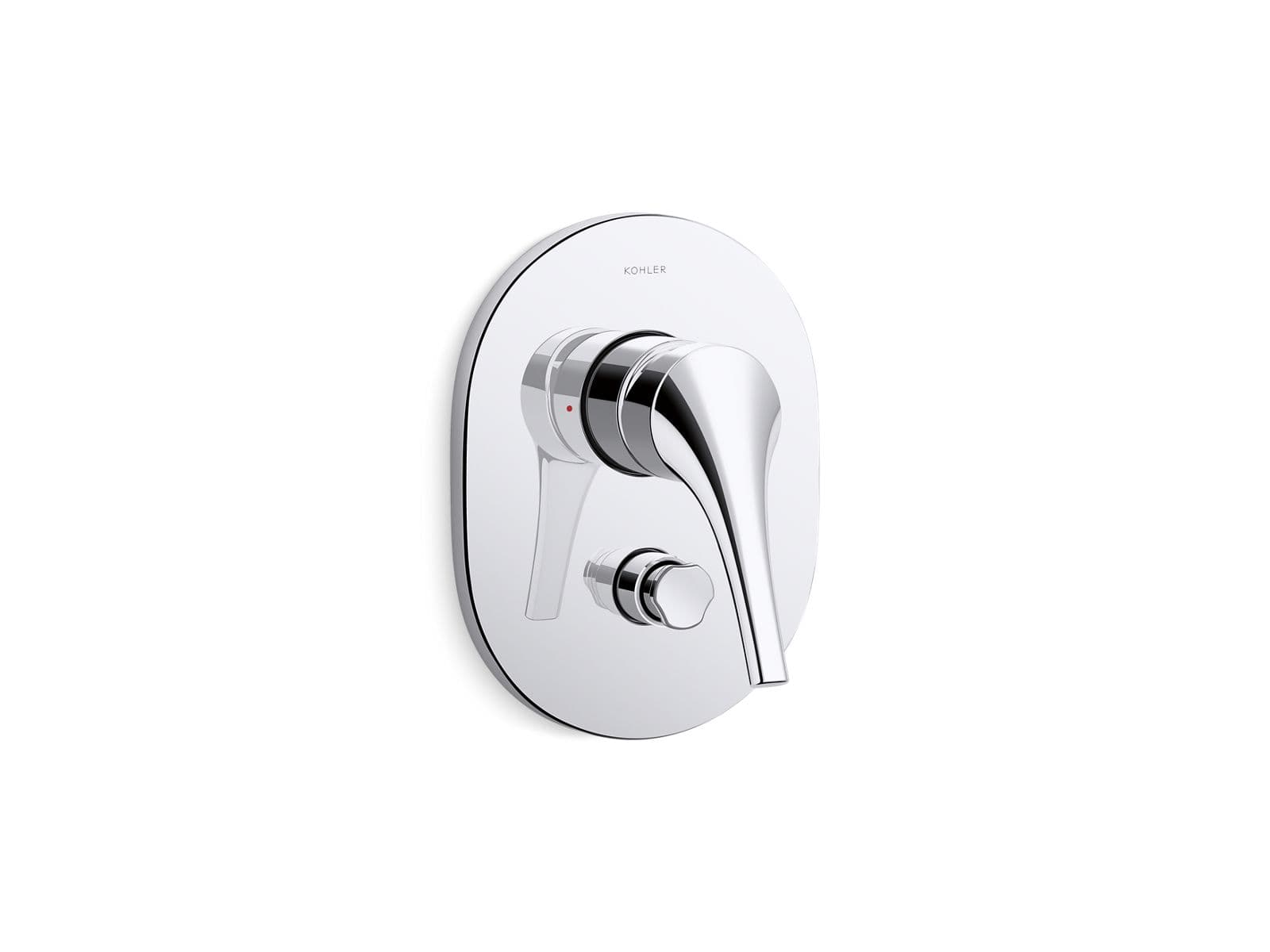 Vive Aqua Turbo 235 Exposed Part for High Flow Single Lever Concealed Diverter | French Gold Finish | Compatible with Concealed Part (K-882IN-NA sold separately)