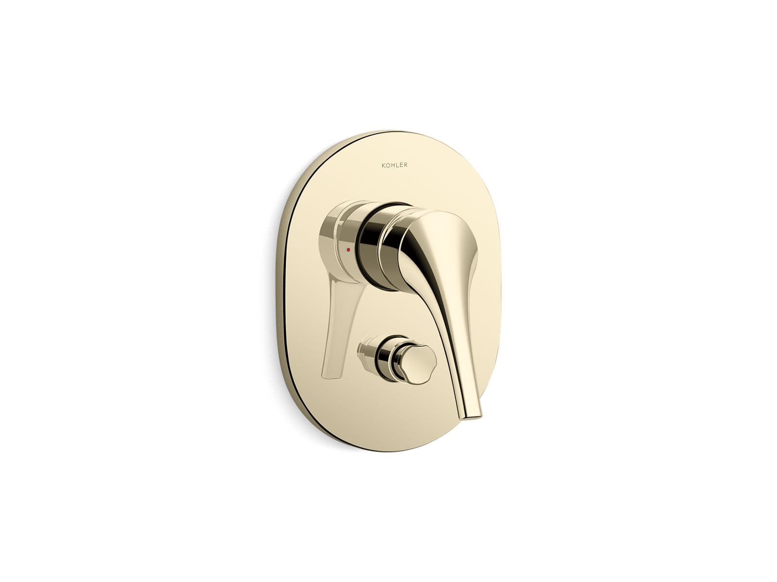Vive Aqua Turbo 235 Exposed Part for High Flow Single Lever Concealed Diverter | Rose Gold Finish | Compatible with Concealed Part (K-882IN-NA sold separately)