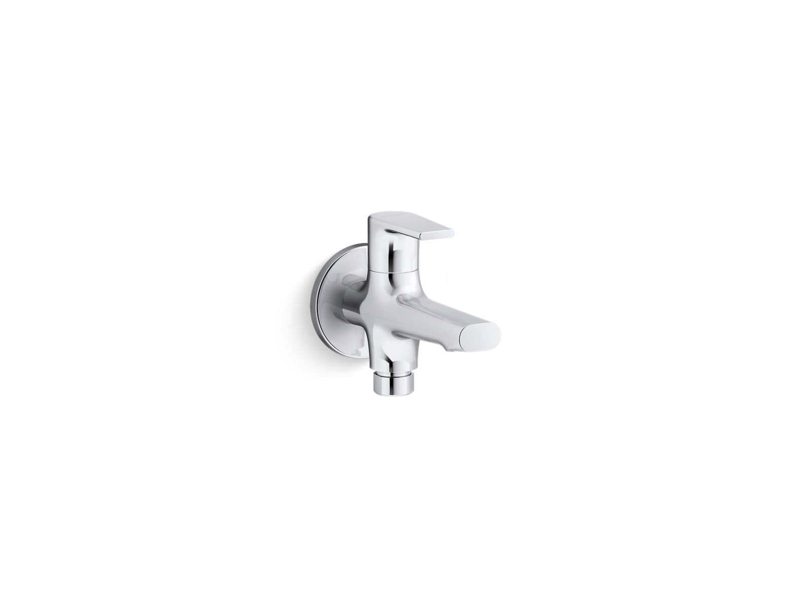 July™ Angle Valve with Flange | Brushed Bronze Finish
