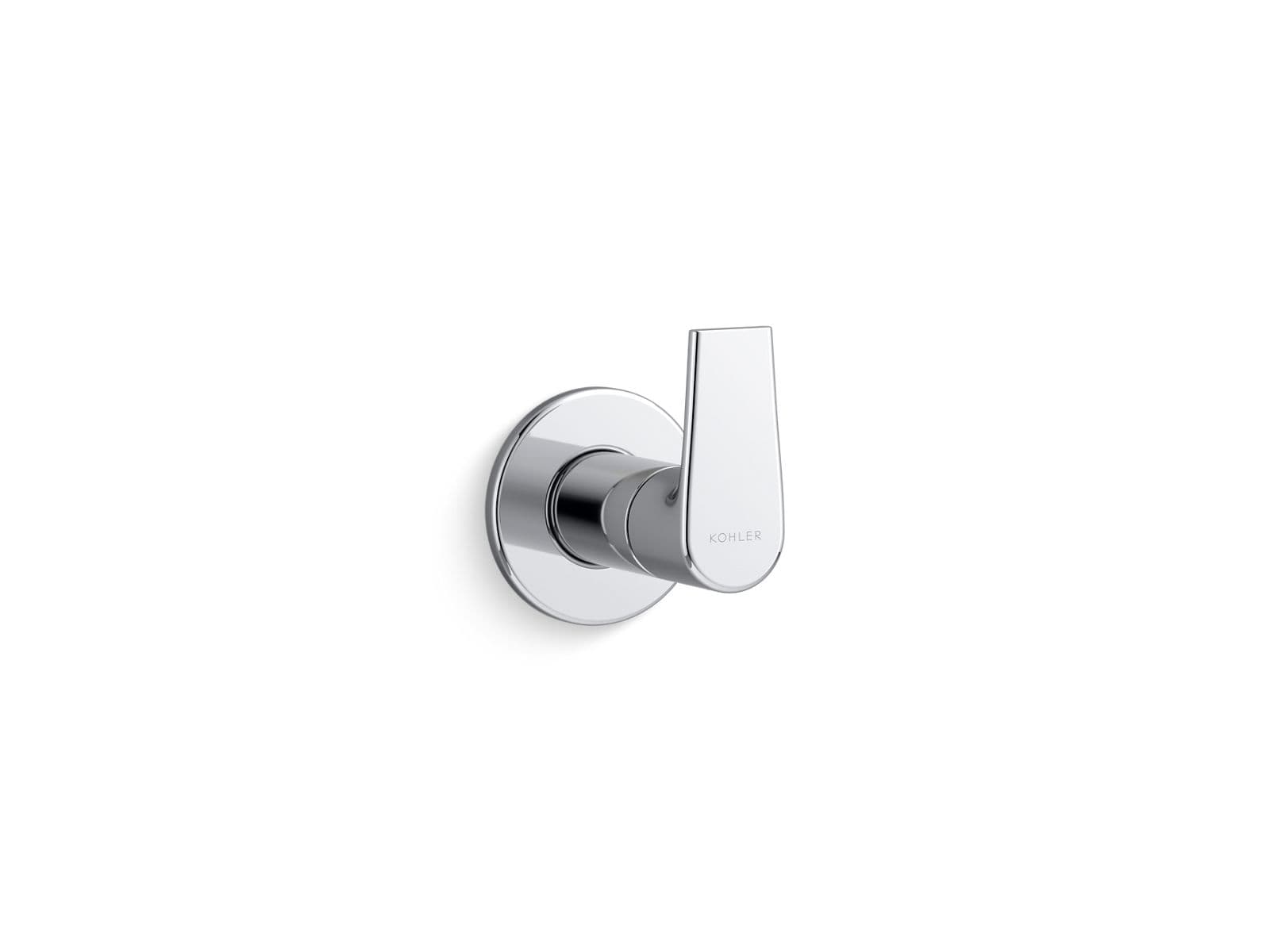 APT Flux Aqua Turbo 230 Exposed Part for Single Lever Concealed Diverter | Chrome Finish | Compatible with Concealed Part (K-75201IN-CP sold separately)