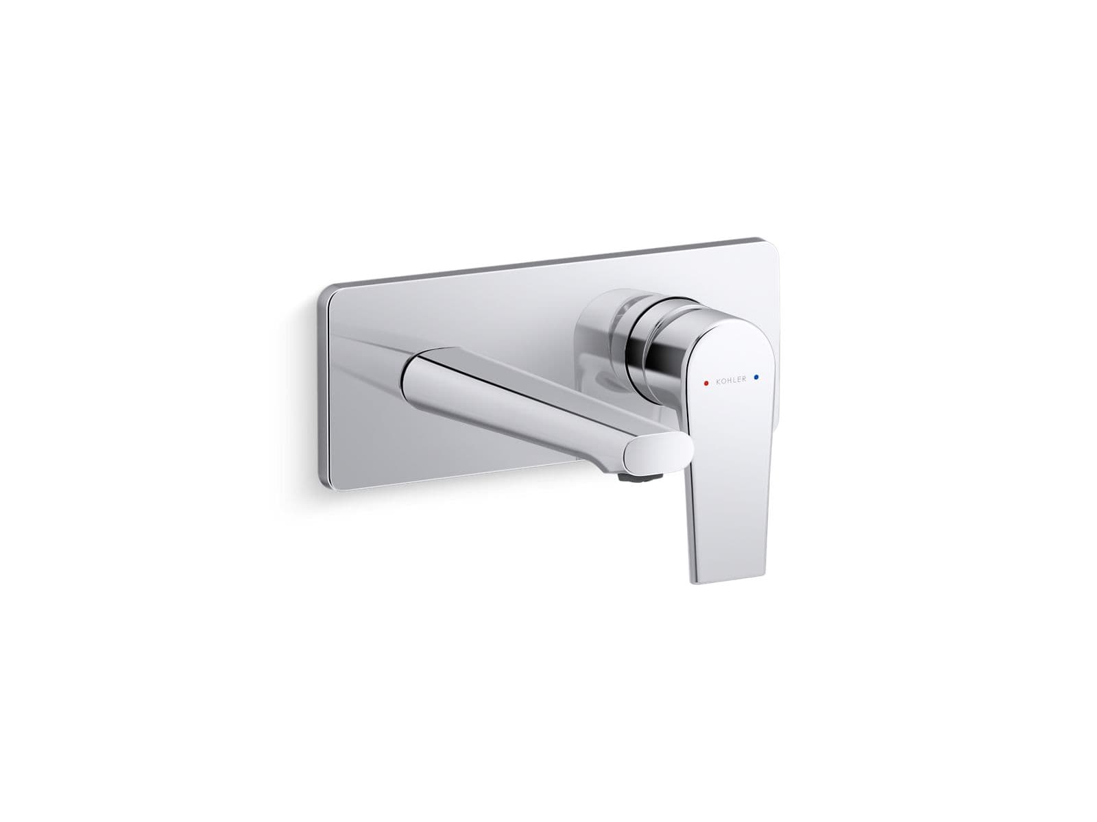Wall Mounted Single Lever Basin Mixer (Hot & Cold Water) | Concealed Part (Compatible with Exposed Part K-22540IN-4AND-CP / K-23486IN-4ND-CP, Sold Separately) | Chrome Finish