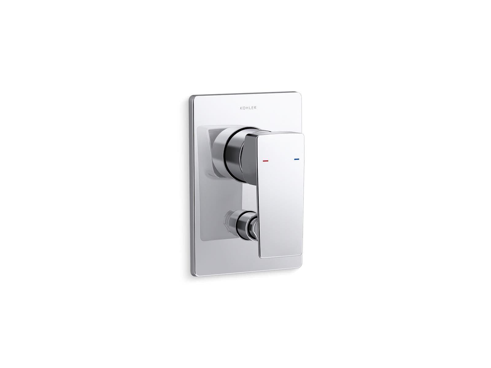 Aqua Turbo 230 Concealed Part for Single Lever Concealed Diverter | Chrome Finish | Compatible with Exposed Part K-33992IN-4FP-CP sold separately