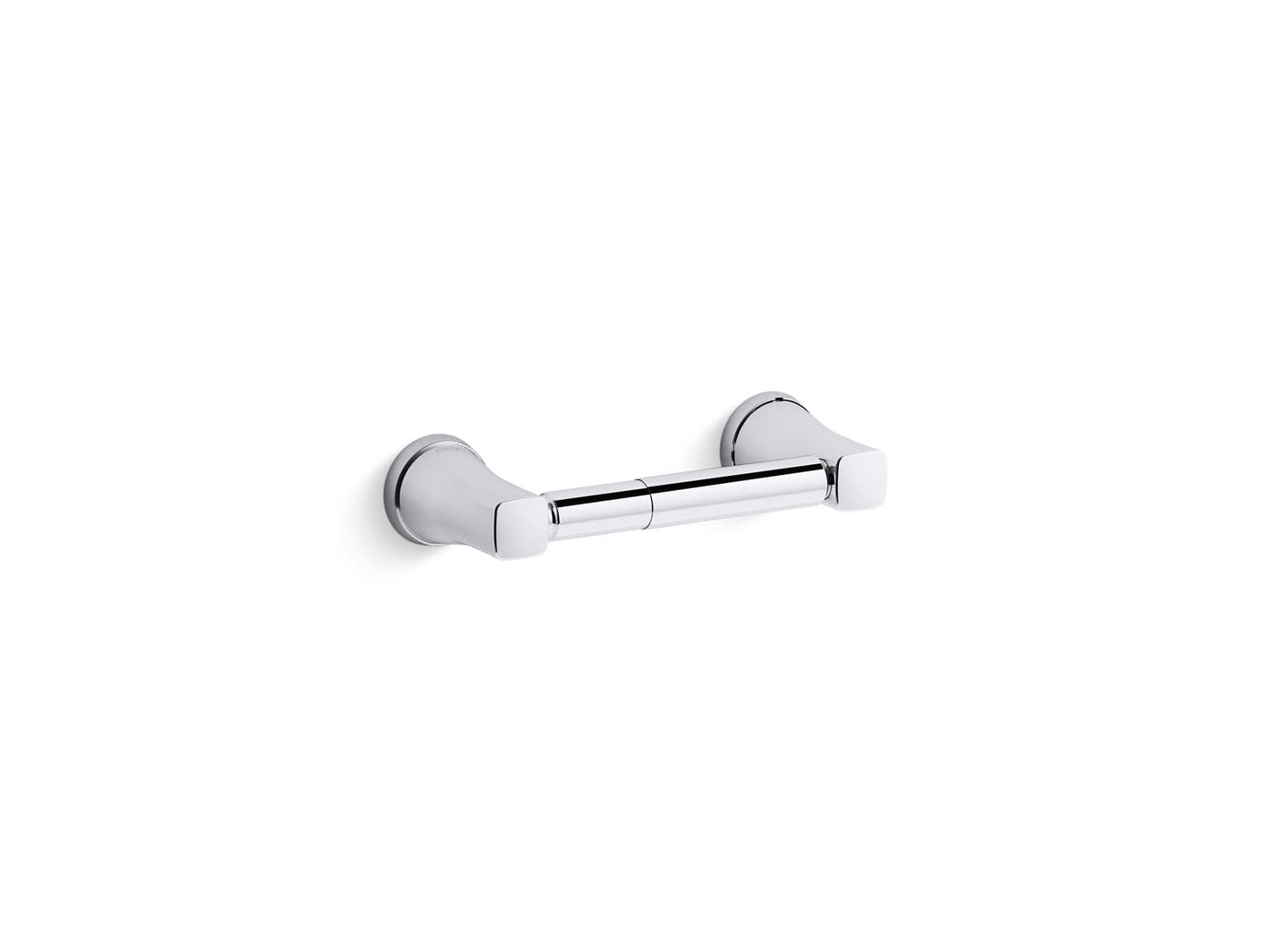 Toilet Paper Holder Square with flap| Chrome Finish
