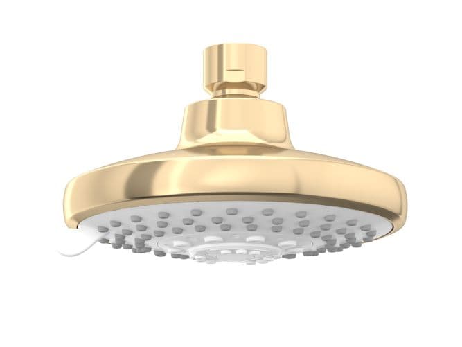 Hand Shower 130 mm Square (5") with 3 Flow | Rose Gold Finish | Without Wall Hook & Hose | Rain Mode | Massage Mode | Compatible with Hand Shower Holder (K-9040T-RGD sold separately)