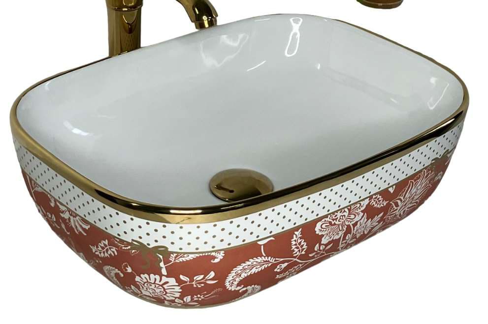 Designer Wash Basin | Table Top | Size: 455x325x135mm | Without Tap Hole