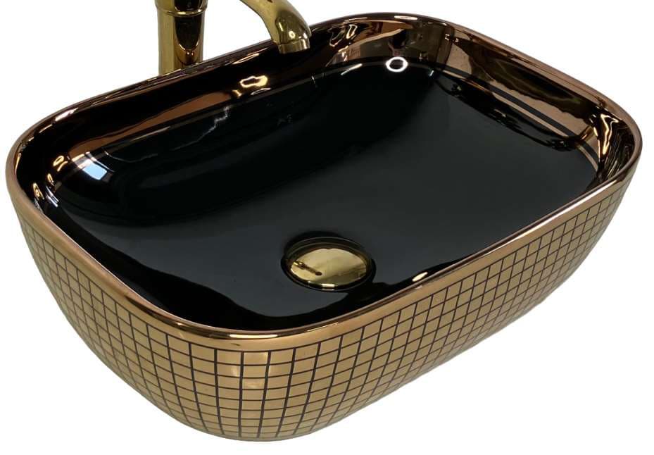 Designer Wash Basin | Table Top | Size: 455x325x135mm | Without Tap Hole