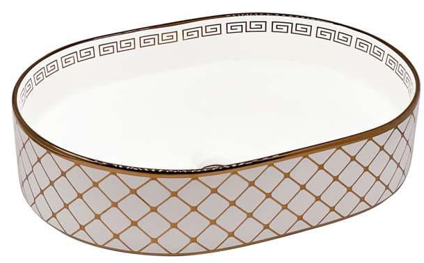 Designer Wash Basin | Table Top | Size: 500x370x135mm | Without Tap Hole