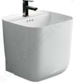 Designer Wash Basin | Wall Hung | Size: 450x420x400mm | Glossy | With Tap Hole