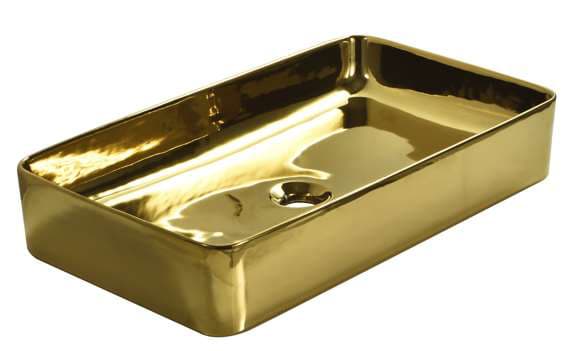 Designer Wash Basin | Table Top | Size: 600x350x110mm | Without Tap Hole