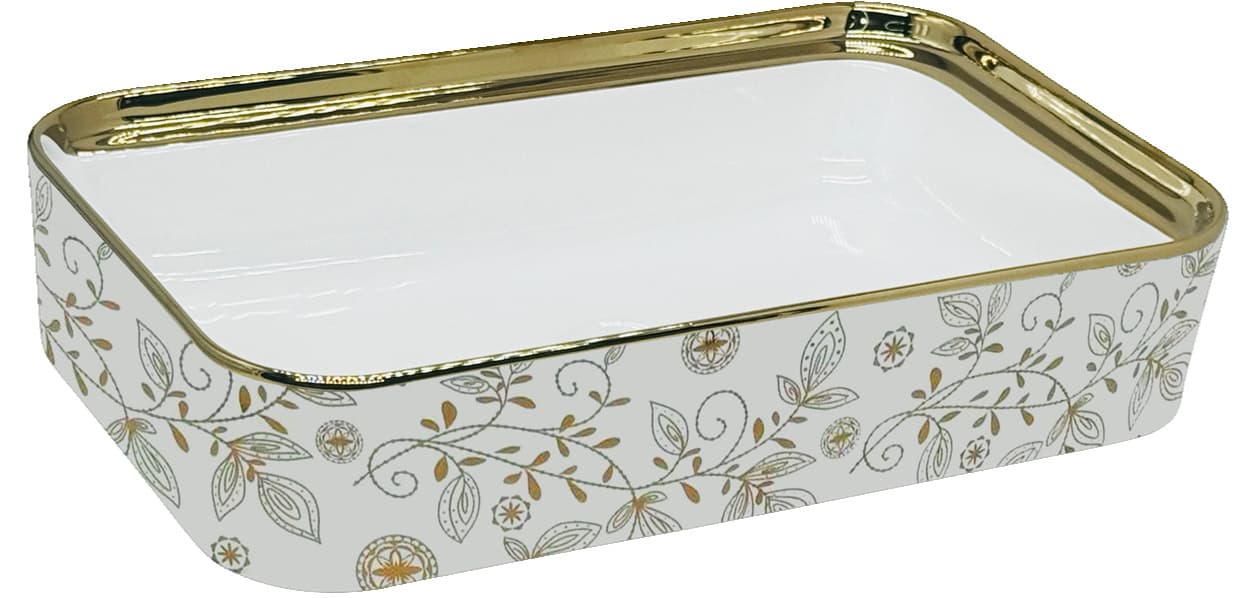 Designer Wash Basin | Table Top | Size: 550x350x140mm | Without Tap Hole