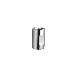 Cp Socket 1/2 Inch | Allied Series | Straight Socket Connection Design | Supports Secure Pipe Joining | Durable Chrome Plated Socket Fitting