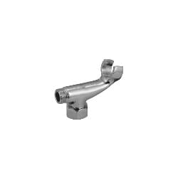 Wall Mixer Crutch For Hand Shower | Allied Series | Wall Mounted Hand Shower Crutch | Keeps Shower Handset In Place | Compact Chrome Finished Shower Support