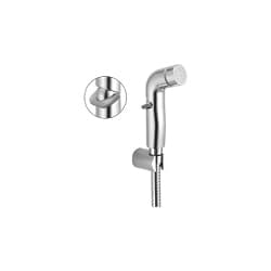 Health Faucet | Allied Series | Hand Spray With 1mtr Tube And Bracket | Supports Easy Toilet Cleaning Use | Durable Chrome Finished Bathroom Spray