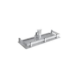 Acrylic Shelf 12" | Front Shelves Series | Strong Acrylic Shelf With Support Rail | Adds Lightweight Durable Storage Space