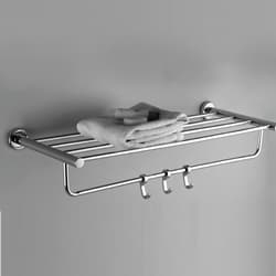 Towel Rack 24" | Flair Series | Wall Mounted Rack With Durable Finish | Keeps Towels Folded And Easy To Access