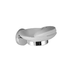 Soap Dish | Glare Series | Premium Holder With Easy Drain Design | Keeps Soap Dry Clean And Ready To Use