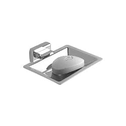 Soap Dish | Lyrio Series | Premium Holder With Easy Drain Design | Keeps Soap Dry Clean And Ready To Use