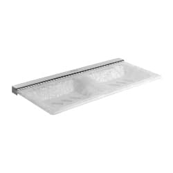 Double Soap Dish | Orna Series | Dual Tray Soap Holder Design | Stores Two Soaps Neatly And Hygienically