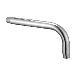 Round Arm 6 Inch | Shower Arm Series | Curved Wall Mounted Design | Supports Stable Overhead Shower Positioning | Durable Chrome Finished Bathroom Fitting