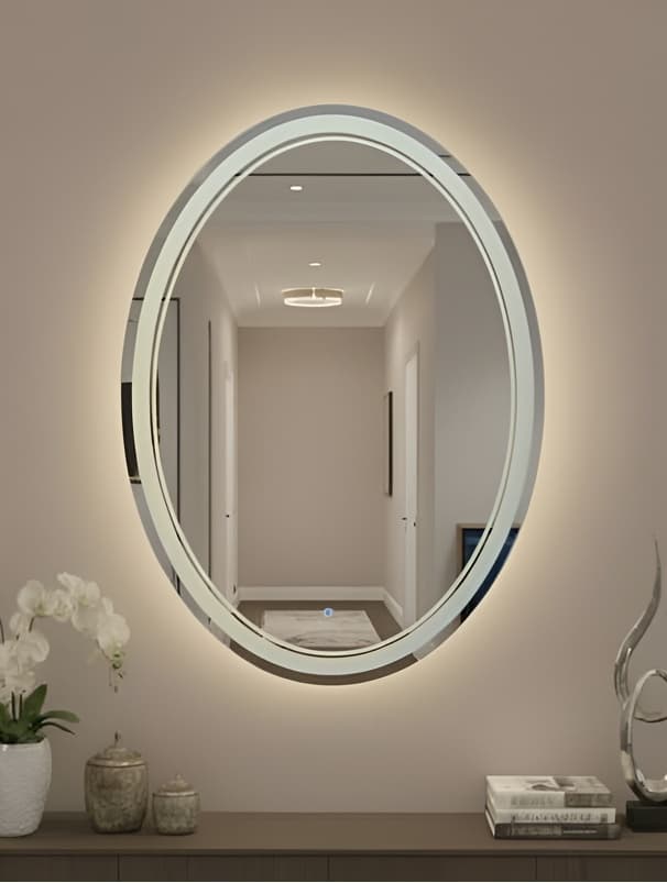 Designer LED Mirror | Size: 600x450mm