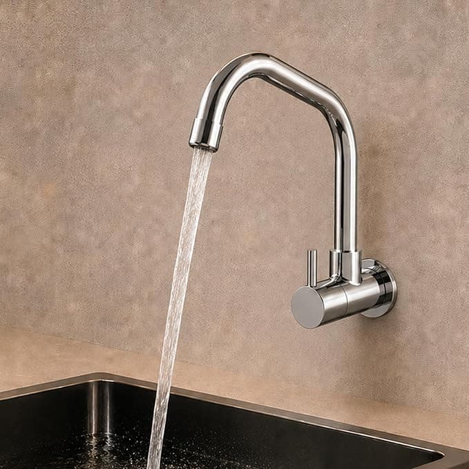 Kitchen Faucet (Hot & Cold) | Finish: Chrome — image 2