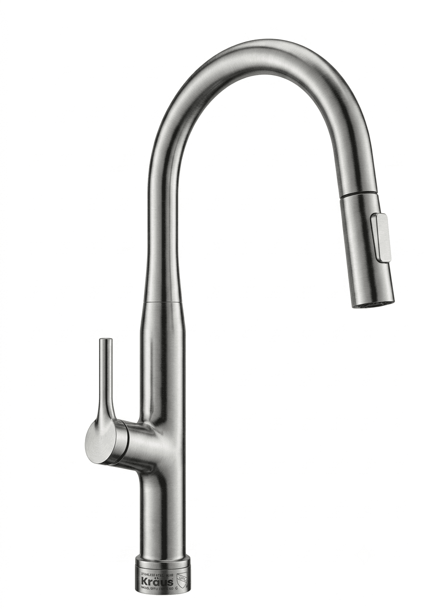 Kitchen Faucet Pull Out (Hot & Cold) | Finish: Chrome