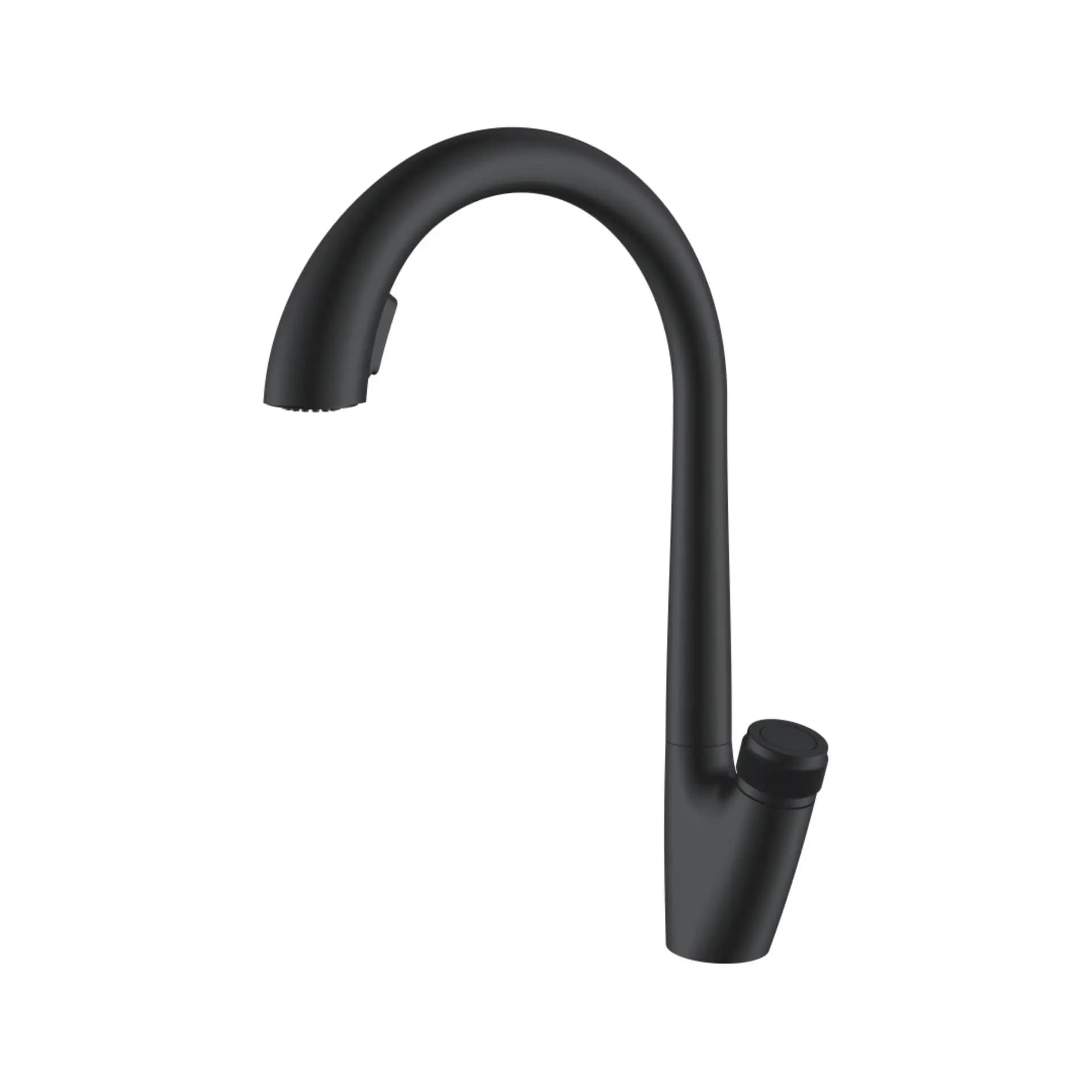 Kitchen Faucet Pull Out (Hot & Cold) | Finish: Matte Black — image 1