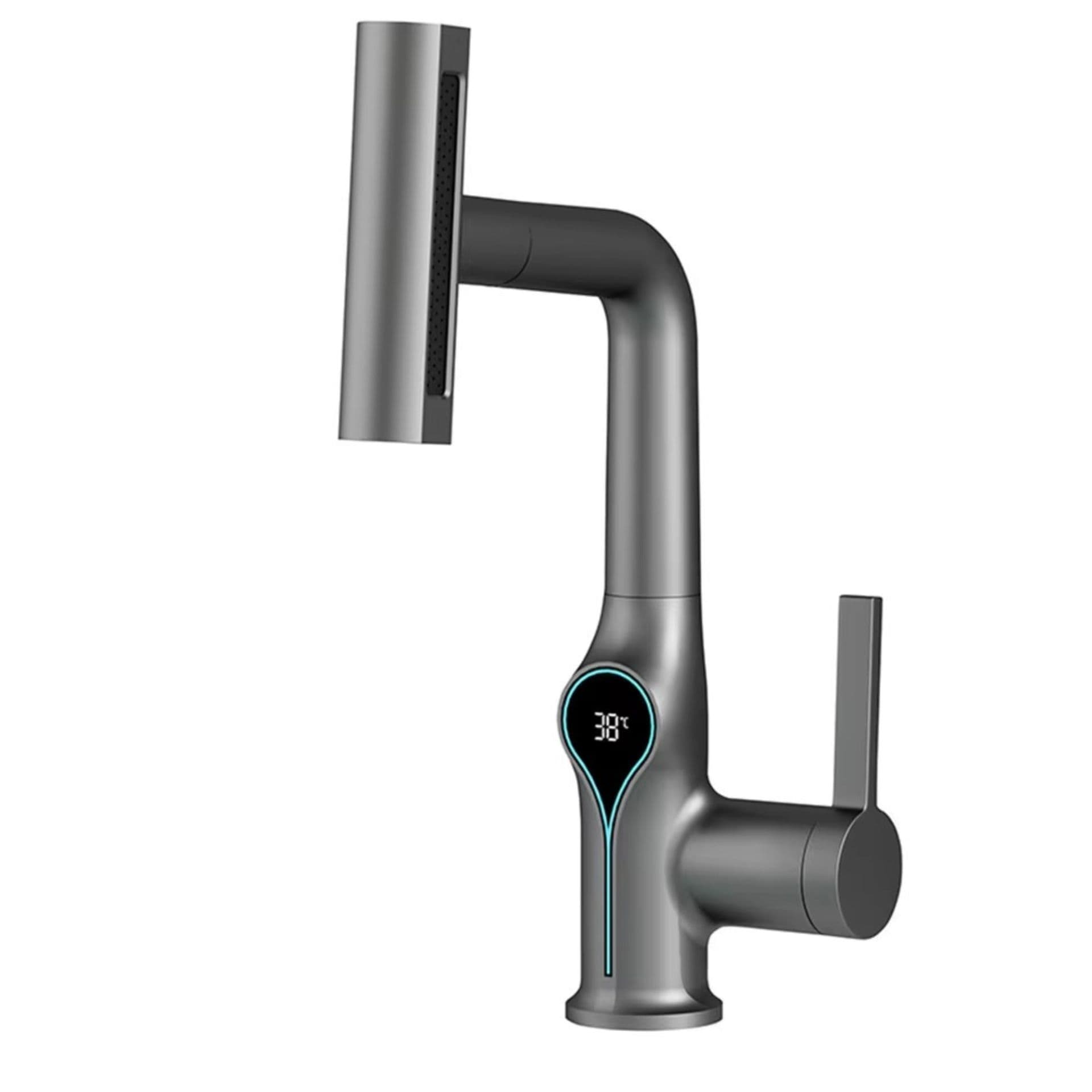 Designer Kitchen Faucet (Hot & Cold) | Finish: Matt Black — image 1