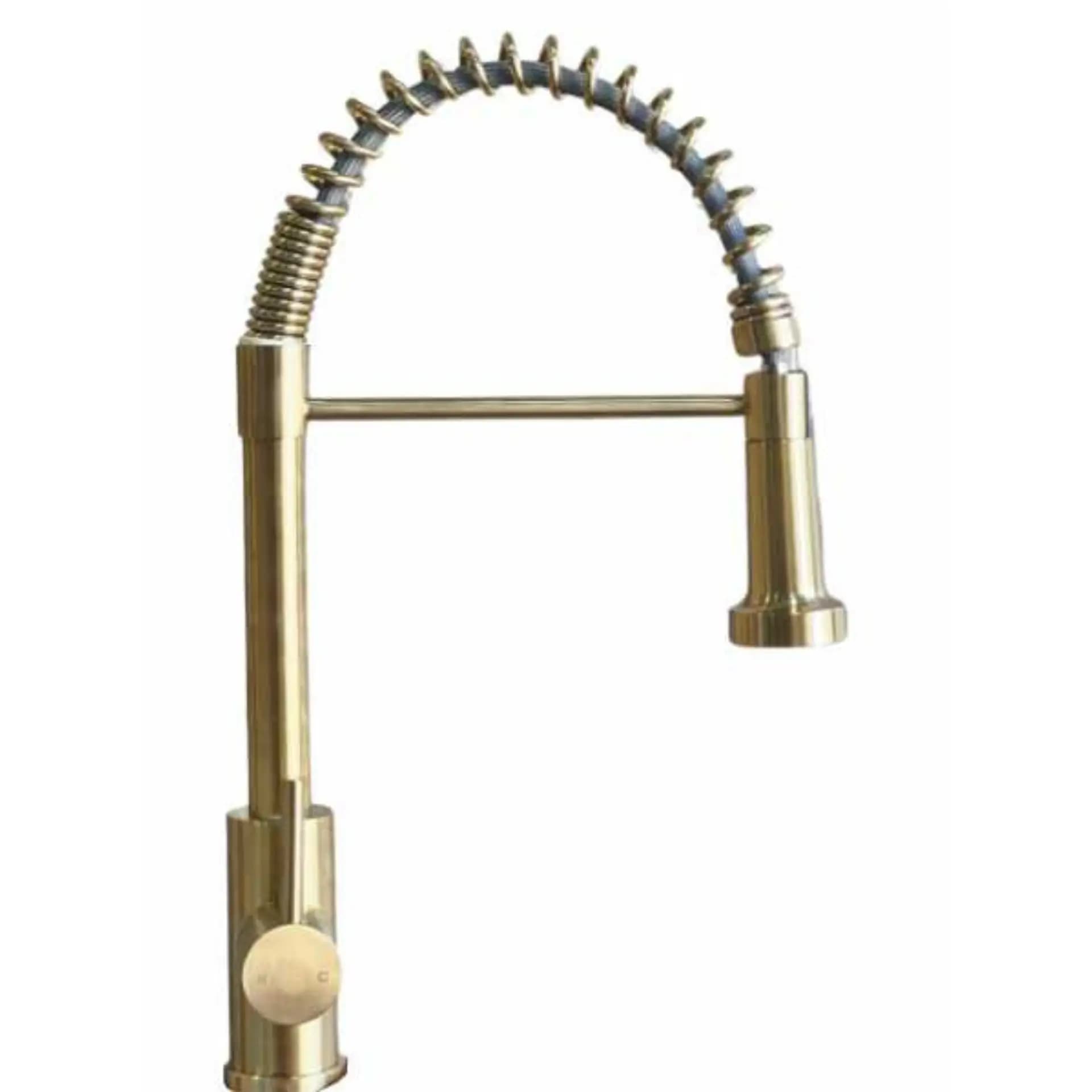 Kitchen Faucet Pull Out (Hot & Cold) | Finish: Brushed Gold — image 1