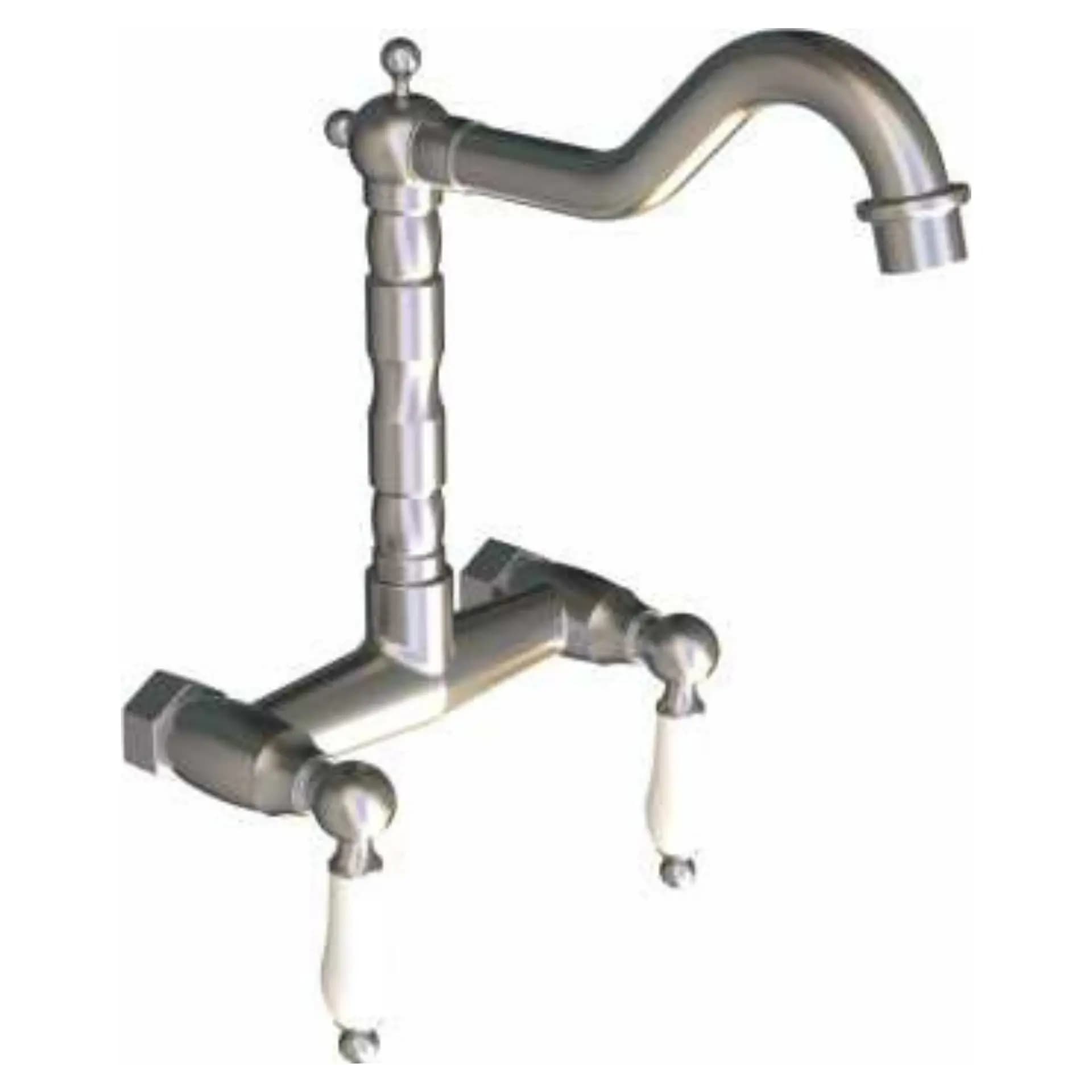 Vintage Kitchen Faucet (hot & Cold) | Finish: Chrome