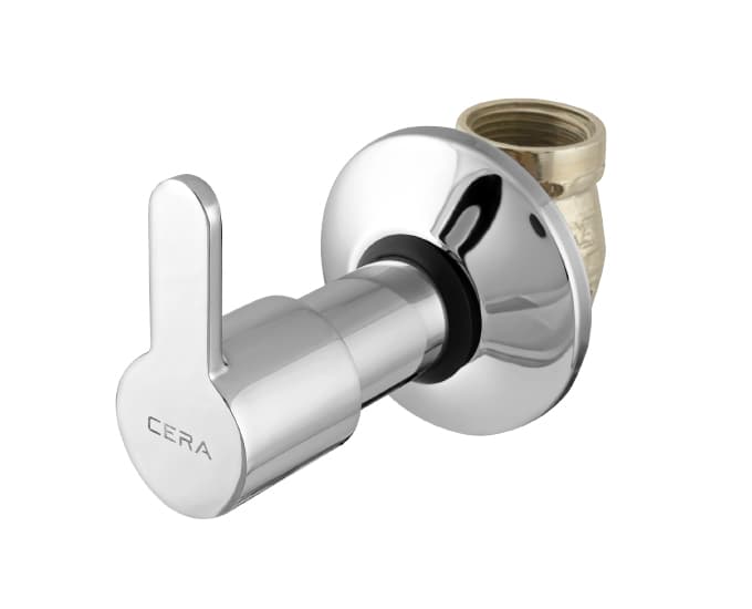 Victor Concealed Stop Cock 20 mm | With both Concealed & Exposed Part | Chrome Finish — image 2
