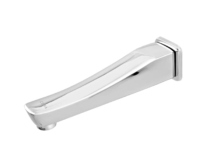Perla Bath Spout With Wall Flange | Chrome Finish — image 2